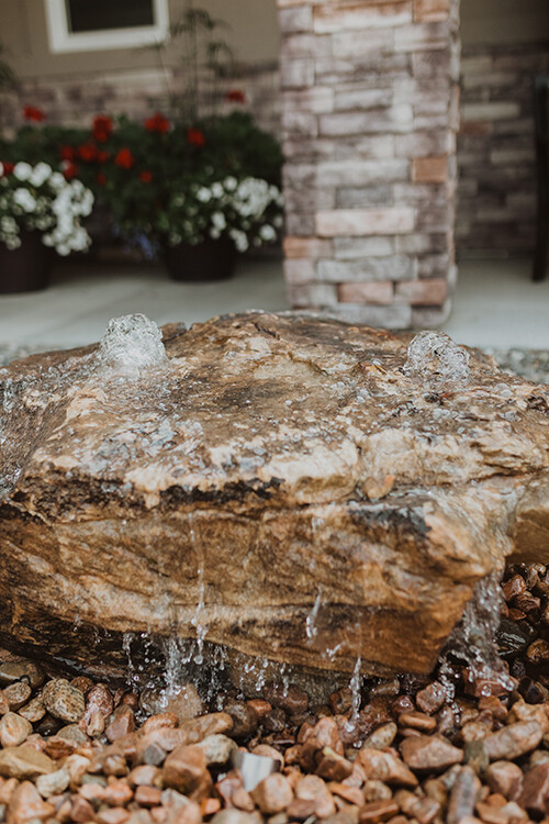 Water Fountain Outdoor in backyard
